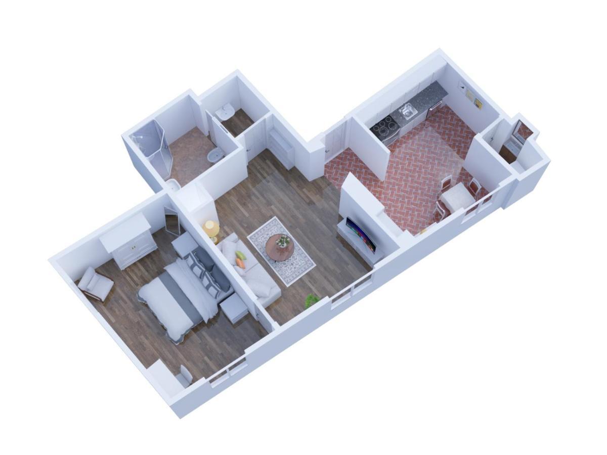 Mercatale Apartment Прато Екстер'єр фото