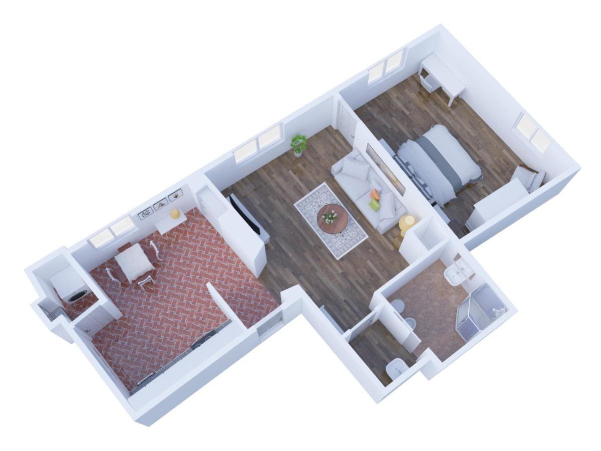 Mercatale Apartment Прато Екстер'єр фото