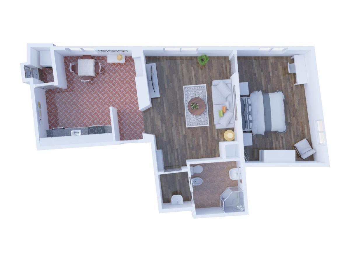 Mercatale Apartment Прато Екстер'єр фото